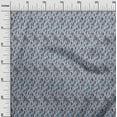 thumbnail image 2 of oneOone Cotton Poplin Fabric Parallelogram Geometric Print Fabric By The Yard 56 Inch Wide, 2 of 4
