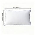 thumbnail image 3 of White Throw Pillow Inserts, High Elasticity Cotton Pillow, Couch Cushion, Sham Stuffer (29.1x18.8inch), 3 of 5