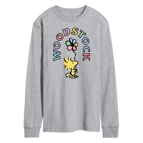 Peanuts - Woodstock Flower - Men's Long Sleeve T-Shirt