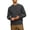 Dark Gray, variant on Miqool Men's Cable Knit Fitted Sweaters Casual Trendy Crew Neck Long Sleeve Fall Winter Chunky Pullover Sweater