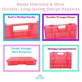 thumbnail image 5 of Life Made Better My Egg Crate Storage Organizer Compatible The Hatchimals Hatchimal Colleggtibles Brands - Durable Carrying Case Mini Eggs, Easter Eggs & Speckled Eggs – Pink, 5 of 5