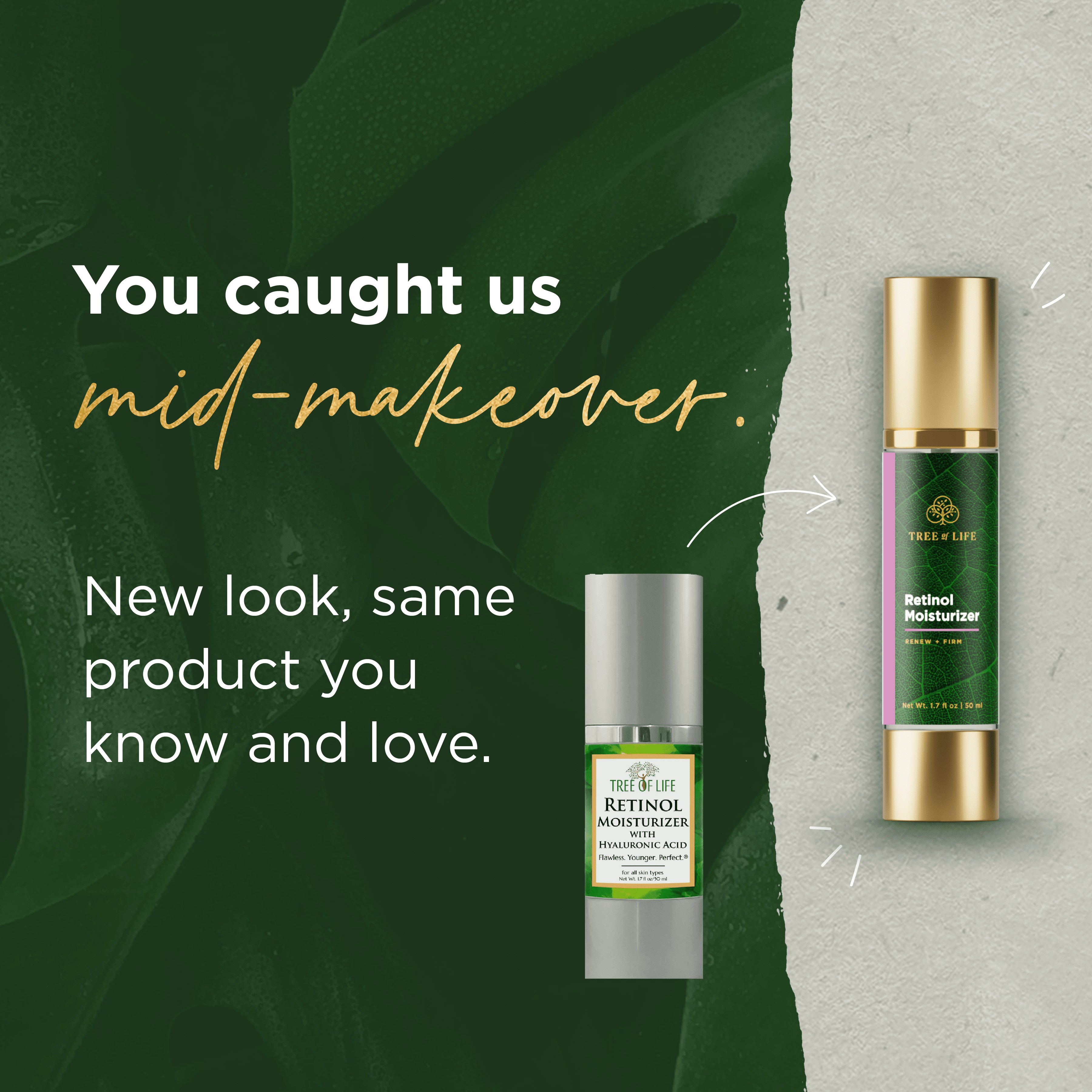 Tree of life retinol on sale moisturizer