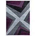 thumbnail image 1 of 2 ft. 7 in. x 7 ft. 4 in. Bristol Zine Plum Rectangle Runner Rug, 1 of 1