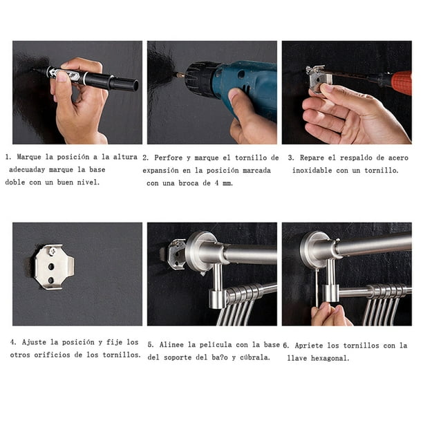Ganchos De Baño Para Toallas, Batas, Acero Inoxidable, Moderno, Doble Gancho, Para Cocina, Toalla De Mano, Colgador De Toallas De Baño, Perchero Para Sombreros, Ropa, Toallero, Ganchos De Pared