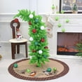 thumbnail image 5 of 6FT Artificial Pencil Christmas Tree Prelit Curved Shape Whimsical Xmas Tree with Metal Base for Indoor Home Decor, 5 of 8