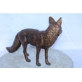 thumbnail image 6 of Nifao Elegant Standing Fox Bronze Statue, Stunning Wildlife Decor – Home Decor Sculpture, 24"L x 6"W x 15"H, 6 of 12