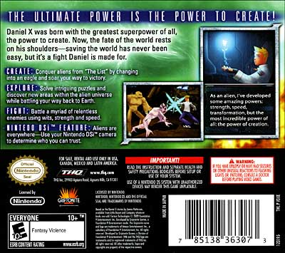 Daniel X The Ultimate Power - Nintendo DS - image 2 of 2