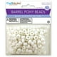 Perles CraftMedley Pony, standard, 9 mm, blanches, 175 pièces – image 1 sur 1