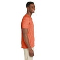 thumbnail image 3 of Gildan G64V Softstyle V-Neck T-Shirt, XL, Heather Orange, 3 of 4