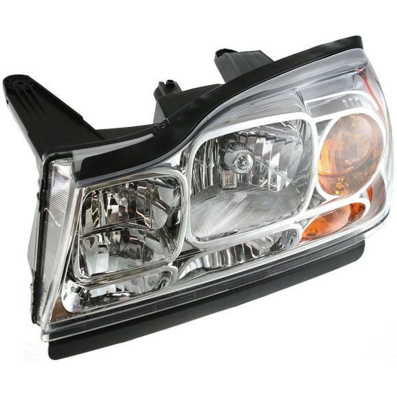 Headlight Compatible With 2006-2007 Saturn Vue Left Driver Halogen With bulb(s)