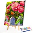 thumbnail image 3 of Cuadros Decorativos Kit de pintura al óleo de rosa por númerospintura acrílica DIY sobre lienzodibujo sin marco Ndcxsfigh Nuevos Originales, 3 of 9