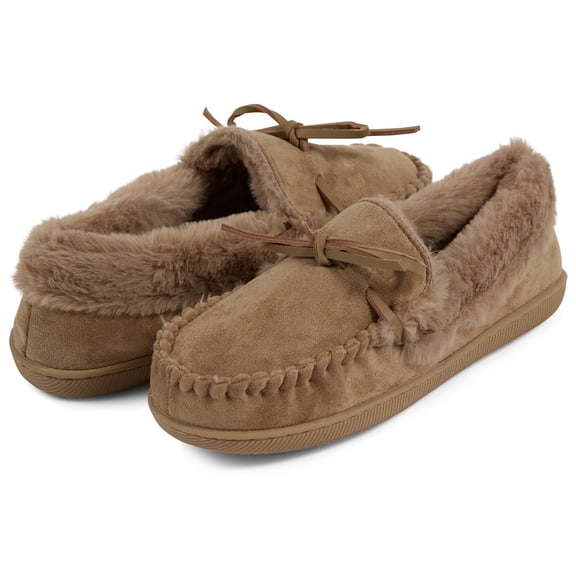 Floopi Women’s Microsuede Moccasin Slipper