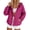 A1 Hot Pink, variant on Outfmvch Lightweight Jacket Women Water Proof Jacket for Women Work Jackets for Women Sweat Jackets for Women Womens Raincoat Waterproof Hooded Raincoat Women’S Jacket Black M
