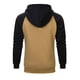 thumbnail image 1 of Sudaderas Con Capucha Para Hombre Sudaderas Con Capucha Color Block Patchwork Blend Fleece Pullover Sudaderas Con Bolsillo Kanga Odeerbi ODB-4, 1 of 4