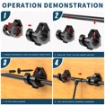 thumbnail image 4 of Cadena de luces Light Hooks Lewufe para exteriores, paquete de 20, 4 of 7