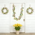 thumbnail image 6 of feimajia Colorful Easter Spring Vines Garland with Faux Eggs and Butterflies Artificial Floral Hanging Decorations for Home, 6 of 6