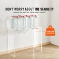 thumbnail image 5 of KFFKFF Clear Plexiglass Sofa Table, Transparent Plexiglass Accent Table, Acrylic Side Table with Dimensions 37.95x15x29.13 inch, Suitable for Entryway, Lounge, Dining Area, 5 of 9