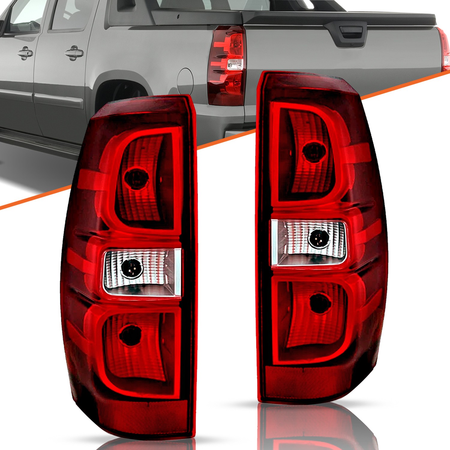 LIANGREN Black Smoke Tail Lights For 88-98 Chevy GMC C/K 1500 2500 3500 | Pair, DOT
