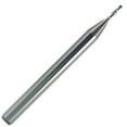 thumbnail image 1 of 0.053" Diameter 2 Flute Bright Ball Carbide End Mill, .159" Length of Cut, 1-1/2" Overall Length, 1 of 1