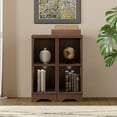 thumbnail image 7 of WAMPAT Modern Farmhouse 3 in 1 TV Stand for up to 95" TVs,Wood Media TV Console Table with Storage Cabinets and Sliding Barn Doors,Entertainment Center for Living Room Bedroom,Rustic Brown, 7 of 7