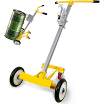 Maeklon 55 Gallon Drum Dolly, Upgraded Heavy-Duty Bucket Dolly with Wheels, 1200lbs Steel Barrel Drum Dollies for Garages Warehouse Workshop