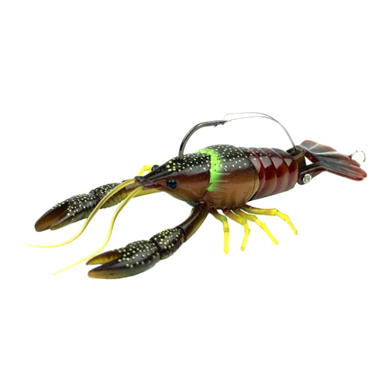 river2sea bass lure clackin/' crayfish 130  5/"   1 5//16oz   brown olive