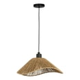 thumbnail image 2 of Eglo 206322A Lavister 15" Wide Pendant - Black / Natural Rope, 2 of 2