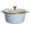 Light Blue, variant on Paris Hilton 4.6qt Nonstick Cast Aluminum Dutch Oven, Pink
