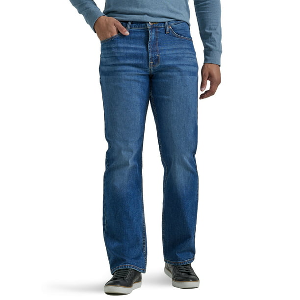 Wrangler Men's Relaxed Bootcut Jean with Stretch, Sizes 30-40 - Walmart.com
