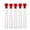 Red, variant on Uxcell 16x100mm Polystyrene Round Bottom Centrifuge Test Tubes Red 20 Pack
