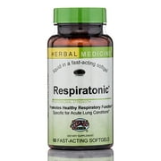 Respiratonic - 60 Fast-Acting Softgels by Herbs Etc