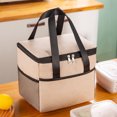 thumbnail image 4 of Wosthever Bolsa de lonchera de moda, variedad de colores, bolsa térmica, bolsas de almuerzo térmicas para niños, bolsas térmicas carpas negro, 4 of 6