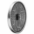 thumbnail image 3 of 2021 Niue 2 oz Silver Antique Microchip 50th Anniversary Coin, 3 of 4