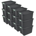 thumbnail image 1 of Sterilite 12 Pack 20 Gallon Latch Tote, Stackable Plastic Storage Bin Container, 1 of 7