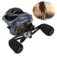 thumbnail image 4 of Carretes De Metal Baitcaster, 18 + 1BB Carretes De Baitcasting Lanzamiento De Larga Distancia Suave Alta Velocidad Para Agua Salada Y Agua Dulce ANGGREK Otros, 4 of 8