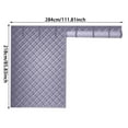 thumbnail image 3 of Insulated Garage Door Curtain with Thickened Liner Soundproof Windproof Screen for Workshop and Easy Damage Installation, 3 of 6
