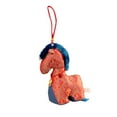 thumbnail image 6 of Horse Plush Toy Cute Little Pony Doll Decoration Festival Gift for Christmas Year Tabletop Display(Red-7.87inch), 6 of 6