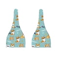 thumbnail image 2 of Sikiie Cute Dogs Corgi Baby Newborn Hats, Infant Knotted Baby Hat, Beanie Top Knot Caps for Baby Boys Girls, 2 of 5