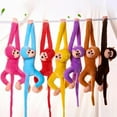 thumbnail image 2 of New Color Long Arm Monkey Plush Stuffed Doll Kids Cute Animal Plush Toys Creative Curtain Doll Hanging Monkey Decorative Gifts, 2 of 10
