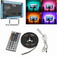 thumbnail image 1 of Agiferg 5V 5050 Rétroéclairage TV Biais Éclairage USB Flexible Bande Lumineuse LED PC Moniteur 2m, 1 of 9