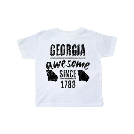 

Inktastic Georgia Awesome Since 1788 Gift Toddler Boy or Toddler Girl T-Shirt