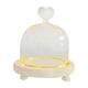thumbnail image 3 of Cúpula de vidrio transparente, campana de cristal transparente, campana de cristal decorativa creativa para bodas 10x8cm Corazón, 3 of 9
