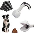 thumbnail image 1 of SDIGV Recogedor de excrementos para mascotas con 150 bolsas de basura para perros y gatos grandes y pequeños con dispensador de bolsas para excrementos incorporado, fácil de usar para recoge, 1 of 5