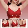 thumbnail image 4 of Lace Seamless Everyday Bras for Women, No Underwire Full Cup Brassiere, Comfortable Unlined Wirefree Bra, 4 of 6