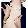 thumbnail image 4 of Elegant Pearl Ring Adjustable Alloy Band Featuring 6MM Pearl and 8MM Pearl Everyday Jewelry Adjustable Fit Ring Fashion, 4 of 4