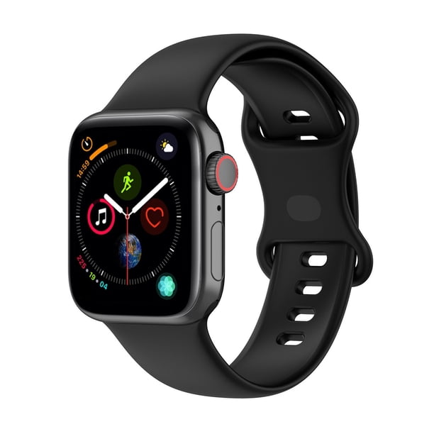 Correa de reloj deportiva de silicona TPU de primera calidad, resistente al sudor, de color sólido, con ajuste cómodo y amplia compatibilidad