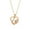 Rose Gold, variant on Loving Locket Necklace Yellow Gold