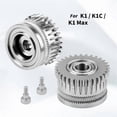 thumbnail image 1 of Hardened Steel EXtruder Gear for K1/K1C/K1 Max/Ender3v3/V3Plus Wear- Dual Gear, 1 of 5