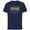 Navy, variant on Star Wars Best Padre in the Galaxy Birthday Día del Padre - Short Sleeve Cotton T-Shirt for Adults - Customized-Black