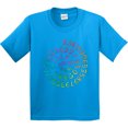 thumbnail image 3 of Inktastic Pi Day Pi Numerals in Rainbow Spiral Youth T-Shirt, 3 of 5